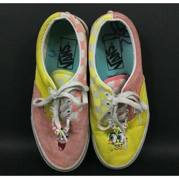 VANS OTW Era-Men Sz 5/Women Sz 6.5-SpongeBob SquarePants Best Buds/Friends Shoes - Picture 4 of 10